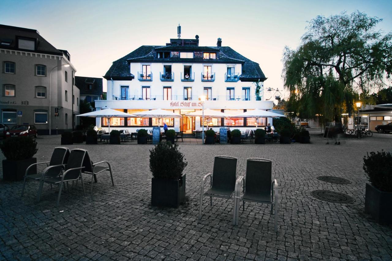Hotel Schiff Am See Konstanz Bagian luar foto